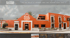 Desktop Screenshot of hoteldoncenobio.com