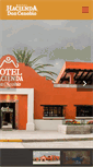 Mobile Screenshot of hoteldoncenobio.com